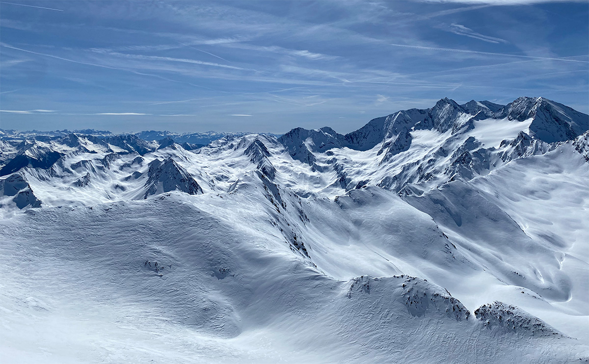 De bergen van het Ötztal